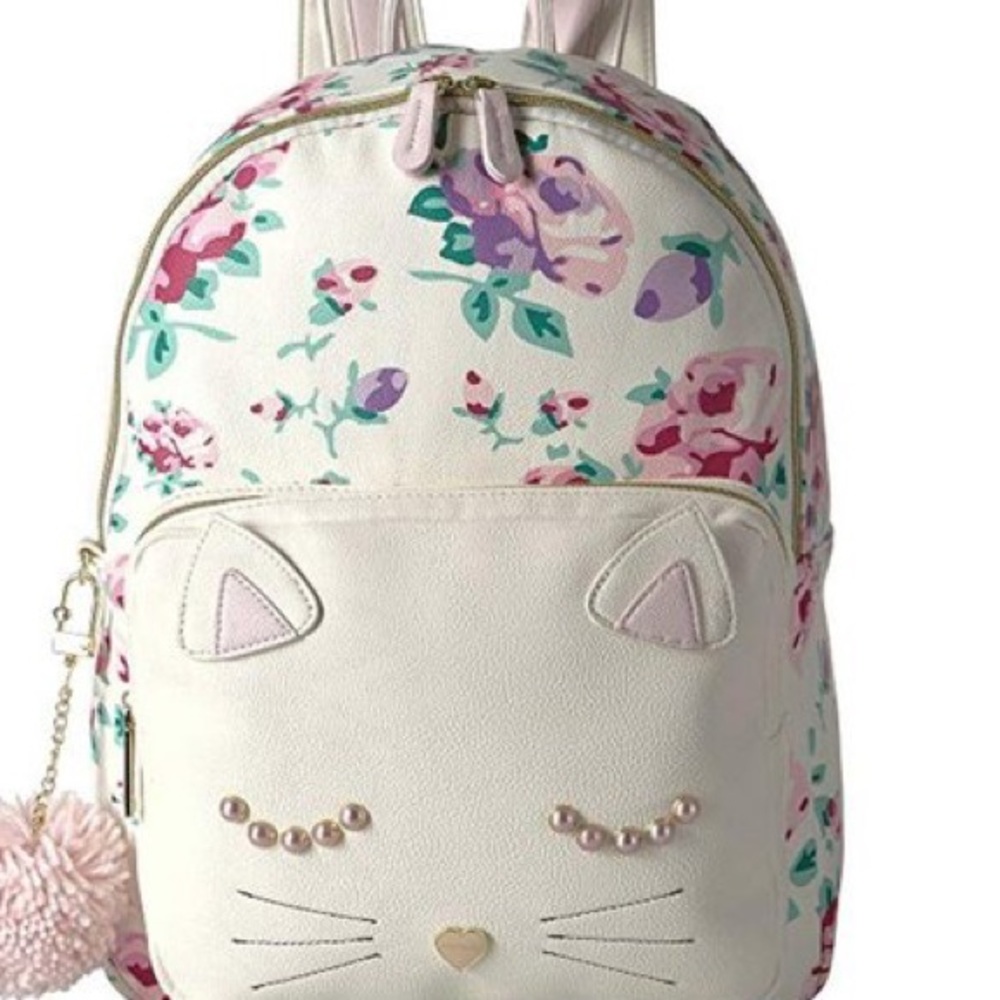 Betsey Johnson Cat Backpack